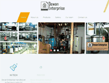 Tablet Screenshot of dewanenterprisebd.com